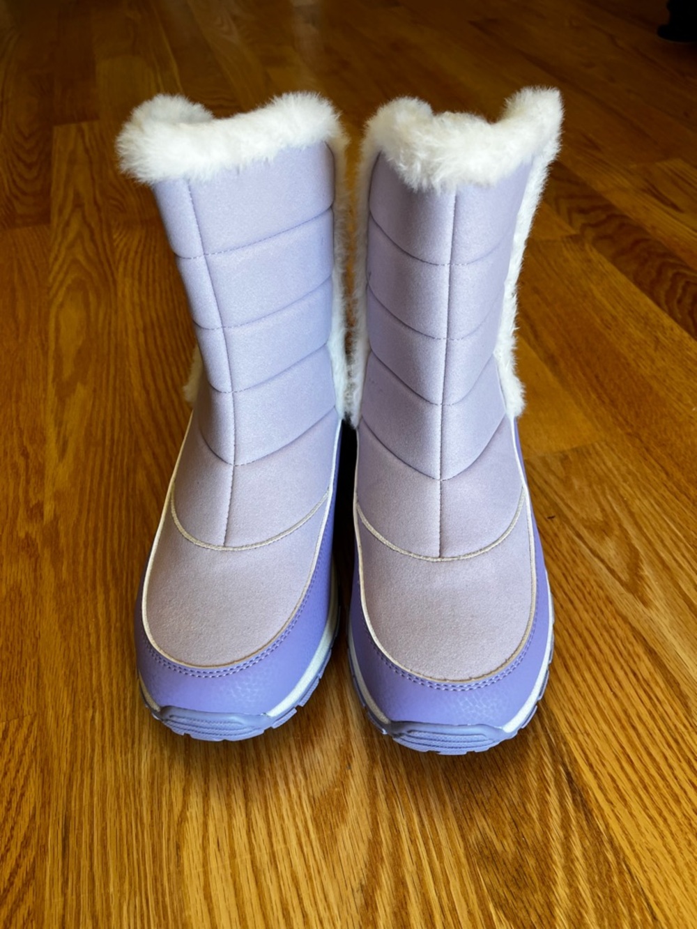 NWOT Size 6 Lands’ End Women’s/Girls’ Expedition Faux Fur Waterproof Snow Boots